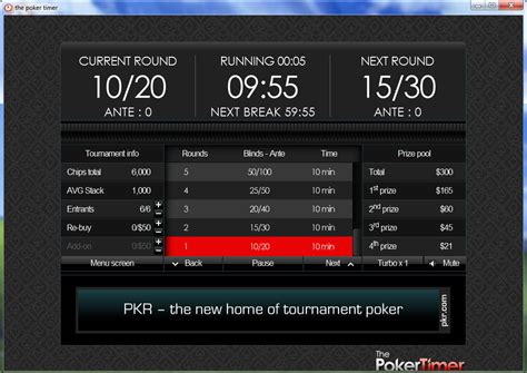 poker timer for pc